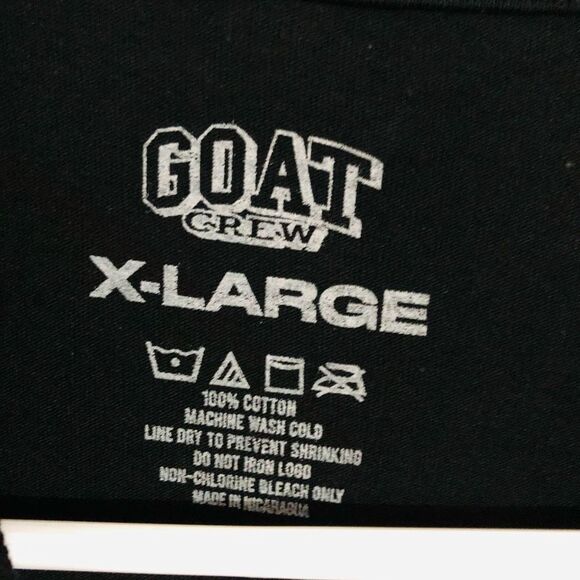 Brand New Goat Crew Racing F1‎ Short Sleeve T-Shirt Black For Women XLarge - Picture 4 of 4